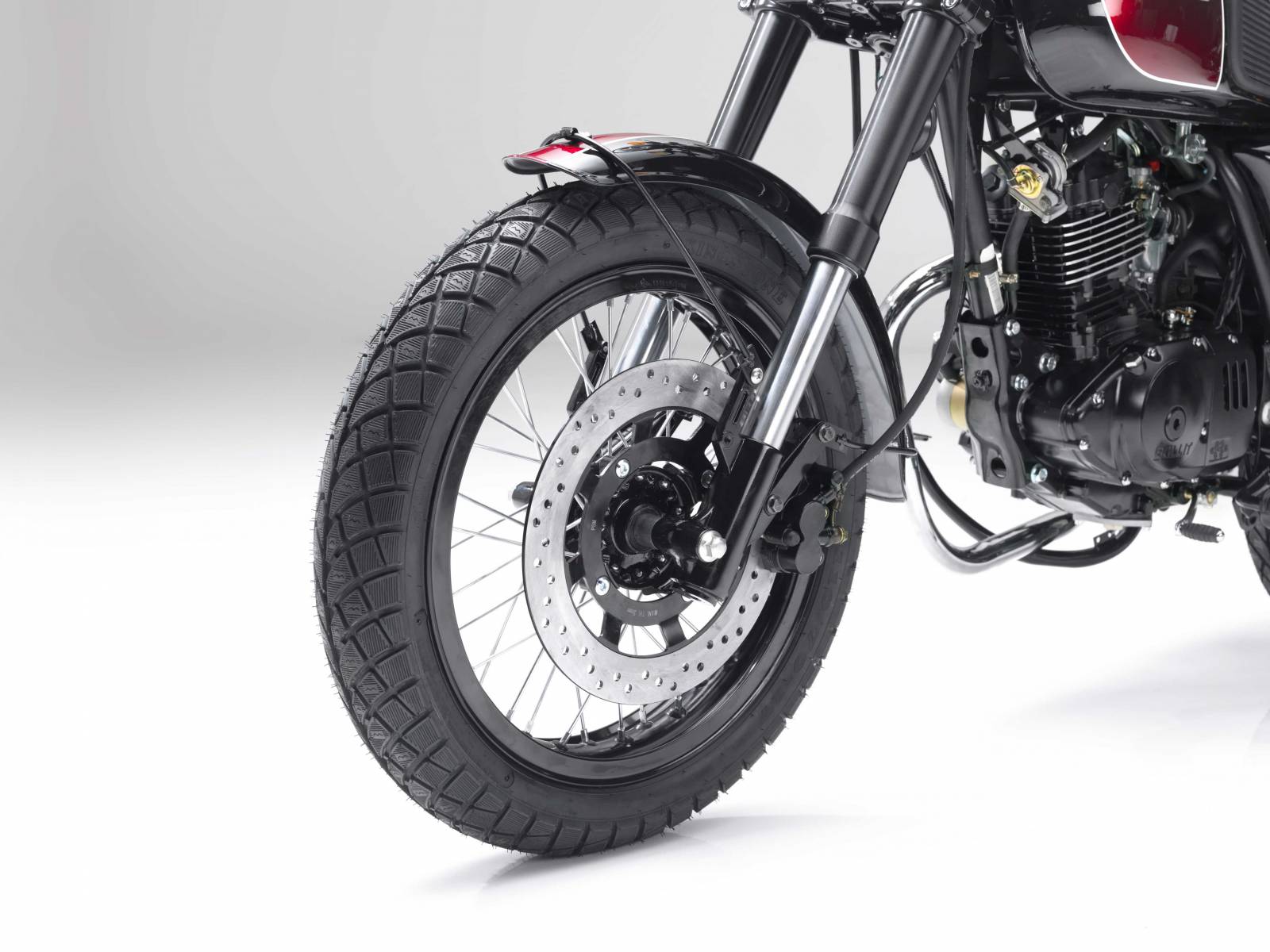 Moto BULLIT HUNT S 125 : Roue avant