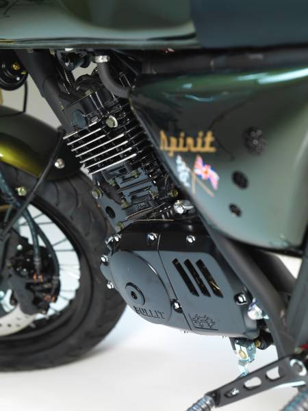 Moto BULLIT SPIRIT 125 : Vue moteur