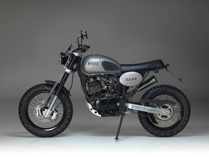 Moto BULLIT HERO 125 Sanary/mer  : (black)